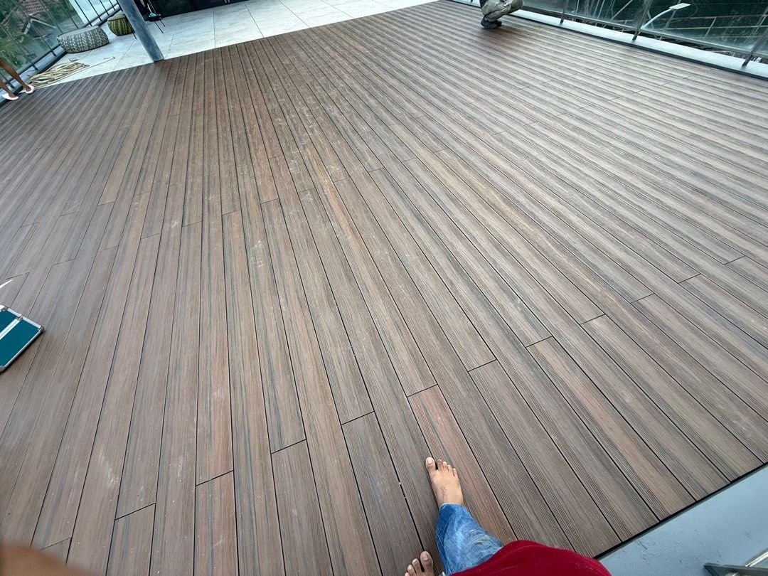 Decking services (Category: Stones, Pavers & Decks) located in Singapore. Submitted by huimiaoengineeringconstruction (Listing ID 1433019199, Image 2). Description: Wpc decking Timber decking Chengal wood fencing Metal fencing Brick fencing * Waterproofing Services * Roof Waterproofing * Roof Leak Repair * Waterproofing Contractor * PU Injection Waterproofing * PU Grouting * Water Leakage Repair * Concrete Waterproofing * Balcony Waterproofing * 