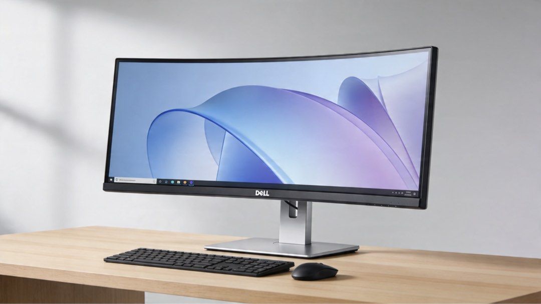 Dell Curved Monitor, Computers & Tech, Parts & Accessories, Monitor ...