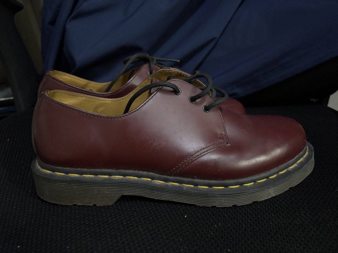 Dr. Martens 1461 Cherry Red (Category: Casual Shoes) located in Manila. Submitted by SHUNG (Listing ID 1433162226, Image 2). Description: - Used -9/10 condition .