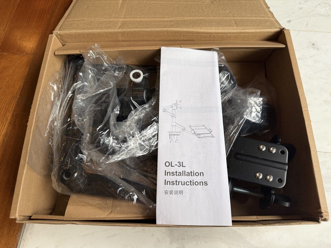 Dual Monitor and Laptop Desk Stand Mount - OL-3L, Computers & Tech ...