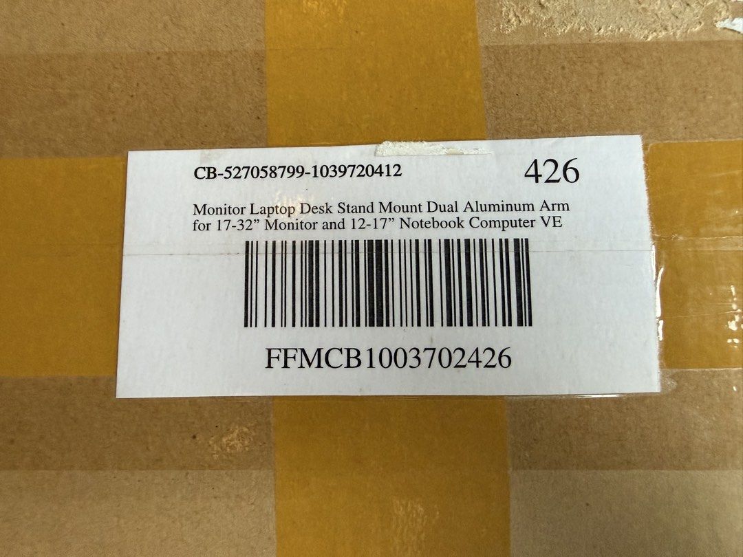 Dual Monitor and Laptop Desk Stand Mount - OL-3L, Computers & Tech ...