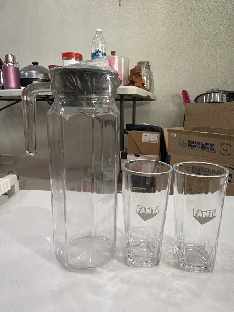 Fanta Pitcher Glass Set - Brand New459269980784568321