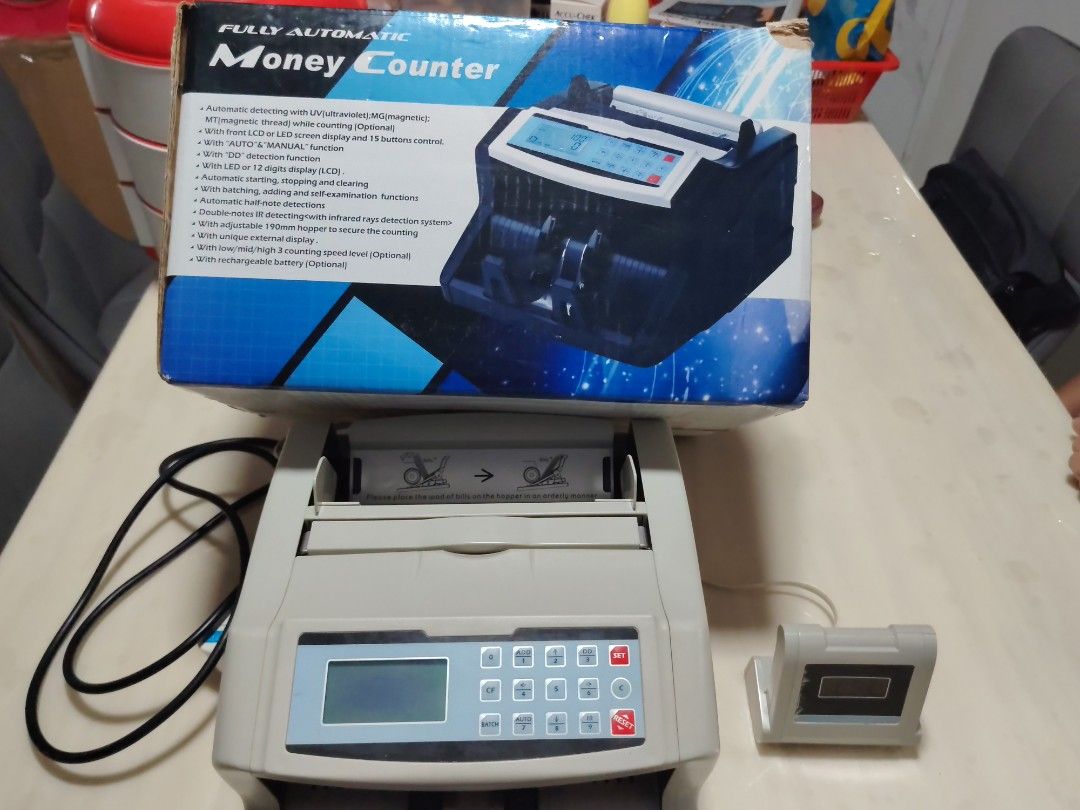 Fully Automatic Money Counter, Computers & Tech, Office & Business ...