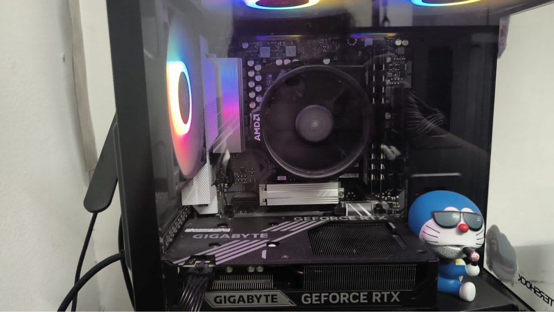 Gaming PC Setup - Monitor, Keyboard, Mouse, Headset wtt for fiido436881139381708802
