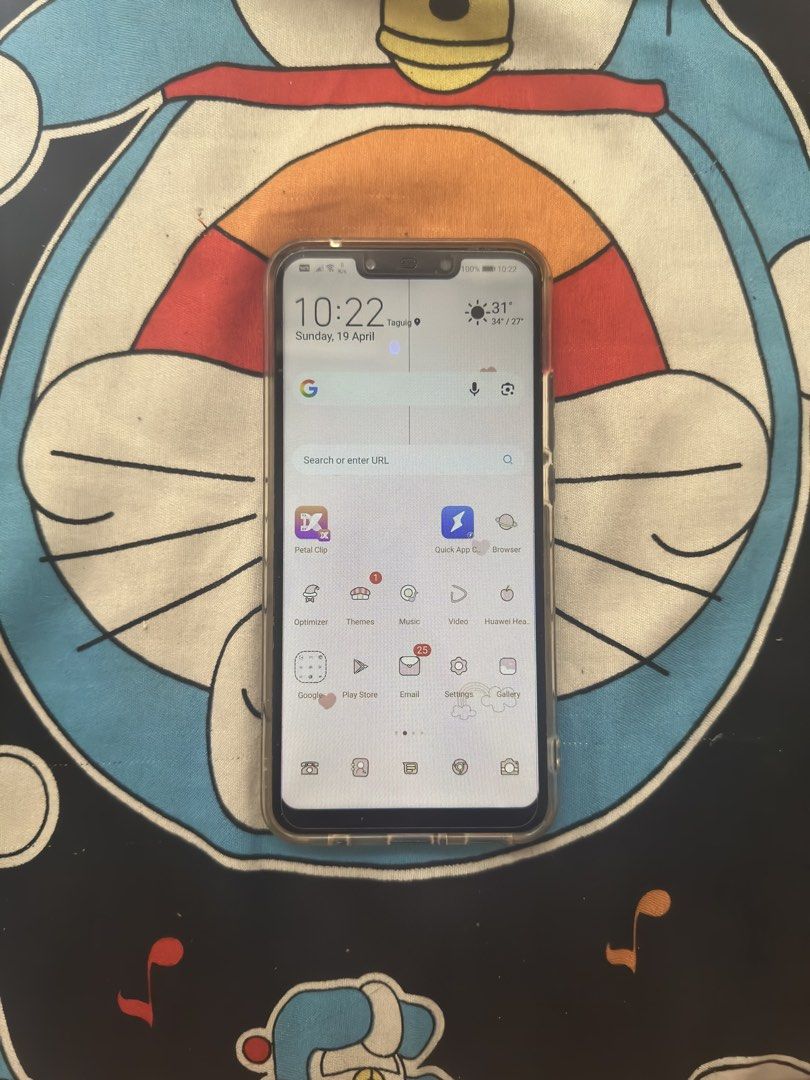 Huawei Nova 3i (Category: Huawei) located in Taguig. Submitted by seek_and_ship (Listing ID 1433024792, Image 1). Description: - Huawei Nova 3i - Black color - Clear screen - Dual lens camera - 128GB - Dual Sim - Have Play Store - Fingerprint 🫆 - Beautiful Themes so cute 😍 NOTE: - This is my personal phone. I love this phone so much actually this was my favorite phone to keep. Is just I have to let it go to cover my some additional expenses for