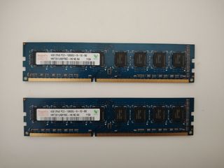 Hynix 4GB DDR3 10600U RAM x 2