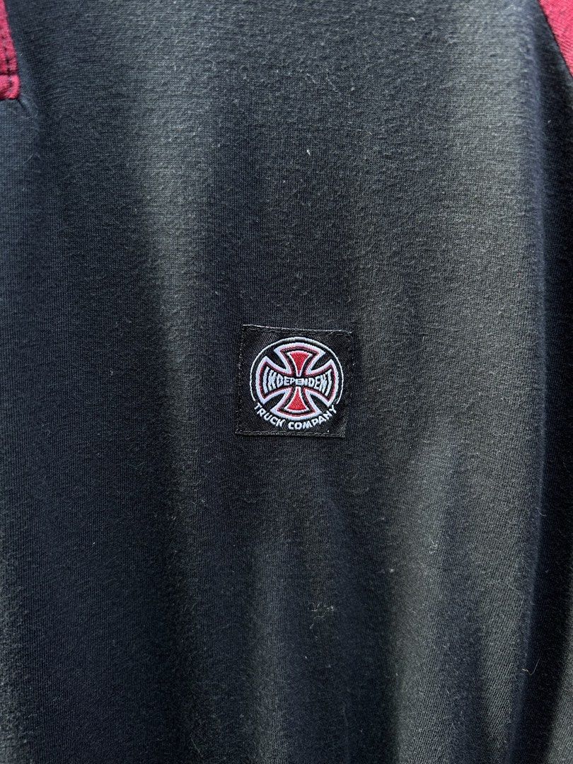 Independent Henley T-Shirt (Category: Coats, Jackets and Outerwear) located in Balamban. Submitted by jah.mnky (Listing ID 1433121776, Image 3). Description: Size L | 22W | 29.5L Good As New Condition 9.5/10 Color Rate No Issue.