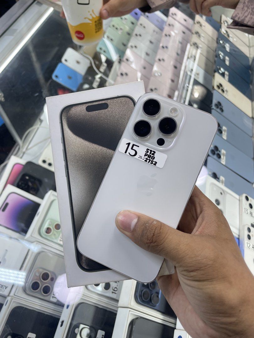 iphone 15 Pro 512GB 93% BH NTC OPENLINE NO ISSUE (Category: iPhone 15 Series) located in Manila. Submitted by benshop. (Listing ID 1433078223, Image 1). Description: ON HAND | TRADE/SWAP BenShop Price : 45,000php ▫️On hand: iPhone 15 Pro ▫️512GB ▫️Openline/Factory unlocked ▫️Cosmic Orange ▫️93% Batt health ▫️Ntc Local Variant ▫️All Features Working INCLUSIONS & FREEBIES: *CHARGER SET *CLEAR CASE *TEMPERED GLASS MODE OF TRANSACTION: ▫️ STORE PICK 