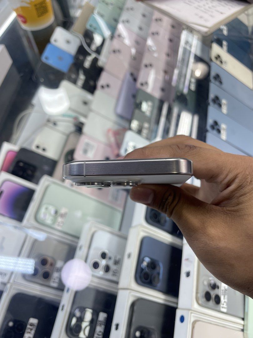 iphone 15 Pro 512GB 93% BH NTC OPENLINE NO ISSUE (Category: iPhone 15 Series) located in Manila. Submitted by benshop. (Listing ID 1433078223, Image 3). Description: ON HAND | TRADE/SWAP BenShop Price : 45,000php ▫️On hand: iPhone 15 Pro ▫️512GB ▫️Openline/Factory unlocked ▫️Cosmic Orange ▫️93% Batt health ▫️Ntc Local Variant ▫️All Features Working INCLUSIONS & FREEBIES: *CHARGER SET *CLEAR CASE *TEMPERED GLASS MODE OF TRANSACTION: ▫️ STORE PICK 
