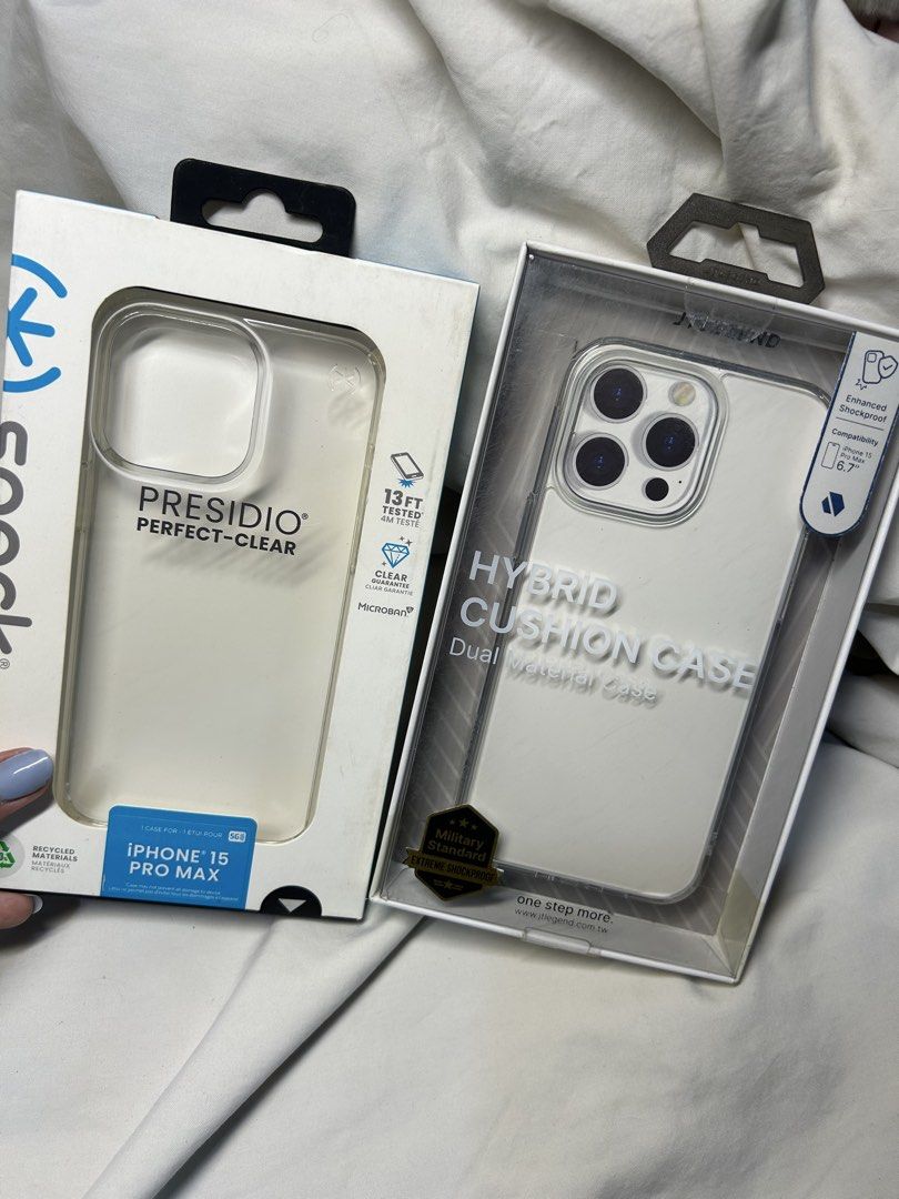 Iphone 15 pro max POWER MAC PULLOUT SPECK AND PANZER GLASS JT LEGEND (Category: Cases & Sleeves) located in Paranaque City. Submitted by fielasanik-anik (Listing ID 1433202631, Image 1). Description: If 2 items, get each for 650 instead.
