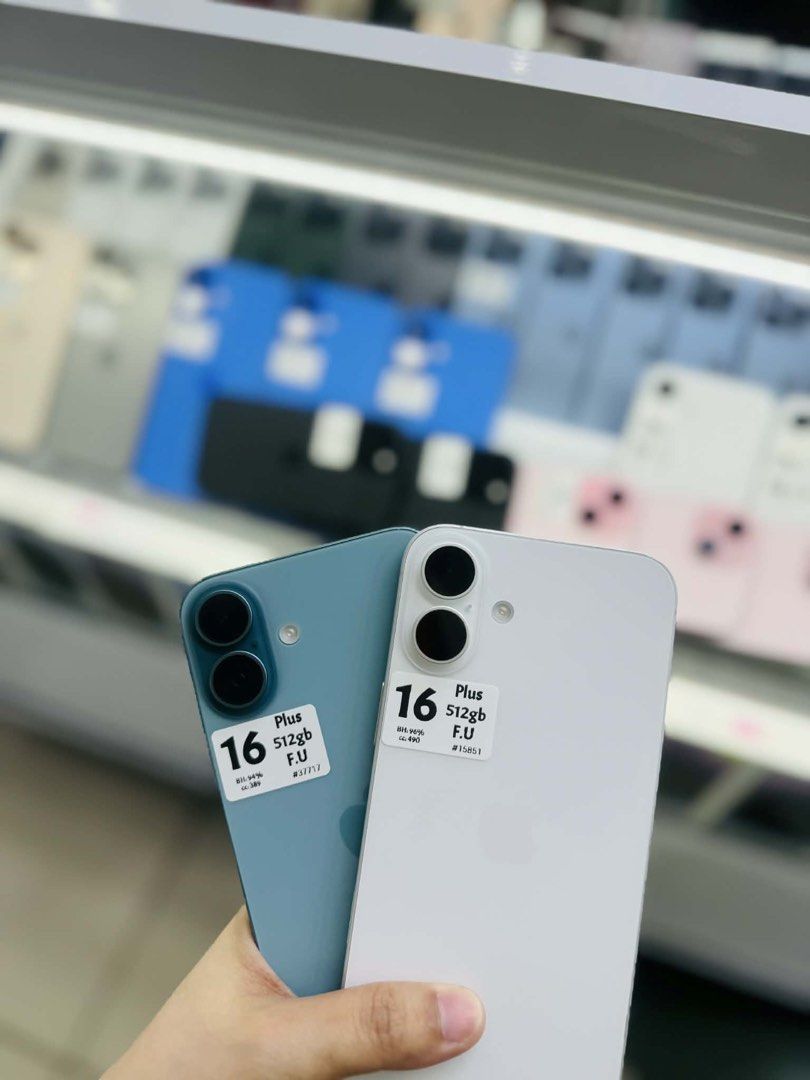 iPhone 16 Plus 512GB 94-96%BH Openline 99%smooth No issues (Category: iPhone 16 Series) located in San Juan City. Submitted by saabangadgetshop (Listing ID 1433155158, Image 1). Description: Onhand | Pre-owned iPhone 16 Plus 512GB OPENLINE NTC APPROVED Battery Health 94-96% NO HIDDEN ISSUES NO HISTORY OF REPAIR 99%Smooth TEST TO SAWA RESET ALL YOU WANT TEST ALL YOU WANT NOT REFURBISHED AUTHENTIC PHONE ALL WORKING (FREE 3UTOOLS) iPhones iPads only