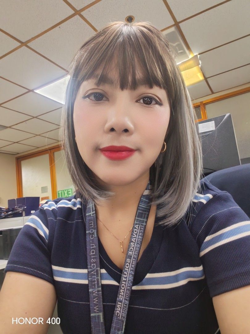 JBSELECT Wig in Angie (Category: Hair) located in Quezon City. Submitted by iamghen21 (Listing ID 1433000679, Image 2). Description: Cold Brown with Gray (Pick A Boo) style. Loc. Fairview or UN ave mla..