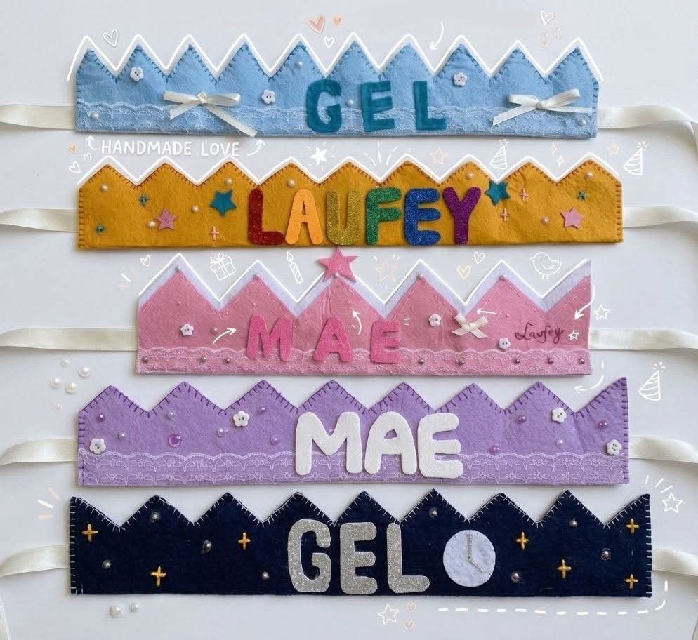 Laufey Crowns (Category: Hair Accessories) located in Manila. Submitted by maemae1221 (Listing ID 1433000760, Image 1). Description: wts lfb ✨ Be concert-ready with your own Laufey Crown 👑 Make it yours — fully customizable with your name, color, and design 💖 Only ₱350 🎀 #laufey #AMOTph #LaufeyInManila #laufeyph #AMatterOfTimeTourMNL .