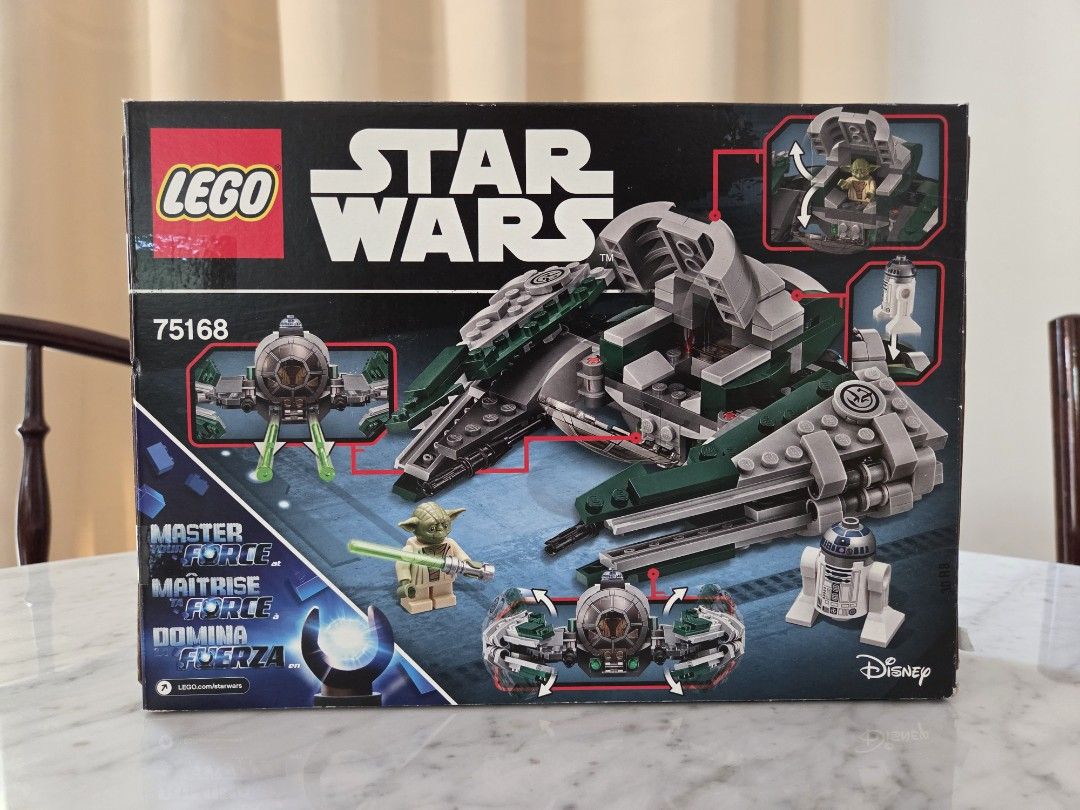 LEGO Star Wars Yoda's Jedi Starfighter 75168, Hobbies & Toys, Toys ...