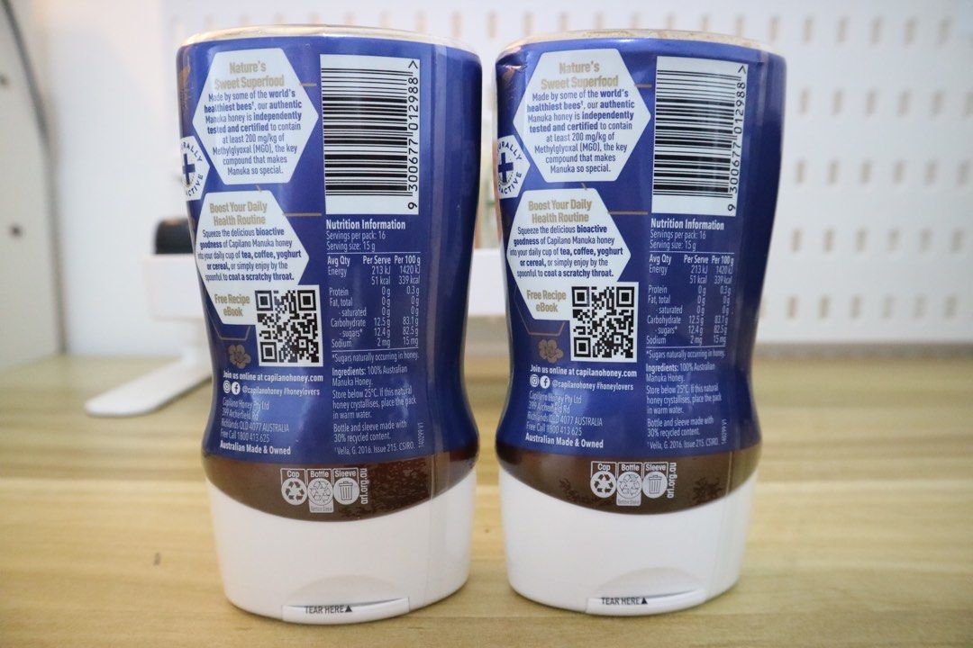 manuka honey MGO 200 Australia made (Category: Health Food, Drinks & Tonics) located in Baguio. Submitted by venshope.gadget (Listing ID 1433012284, Image 3). Description: Capilano manuka honey MGO 200 made in Australia 250 grams 250 MGO 100% authentic or original 100% Australia made Only 2pcs available 1,490 price each Cash on pickup, cash on delivery or meet up metro manila, para iwas scam or 3rd party transaction Wala po sana lokohan, thanks. 