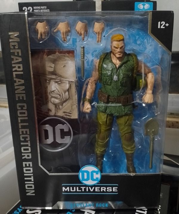 McF Collector's Edition Sgt Rock (MISB) (Category: Figurines & Statues) located in San Pedro. Submitted by hobbiesandeverything (Listing ID 1433151520, Image 1). Description: McF Collector's Edition Sgt Rock - MISB (mint in sealed box / brand new) Meet-Up: SM Center Muntinlupa Can ship via LBC Rider Pick up You can also book via Lalamove Payment via BPI, Unionbank or GCash "Payment first policy tayo before I give other details, so bawal po sa may