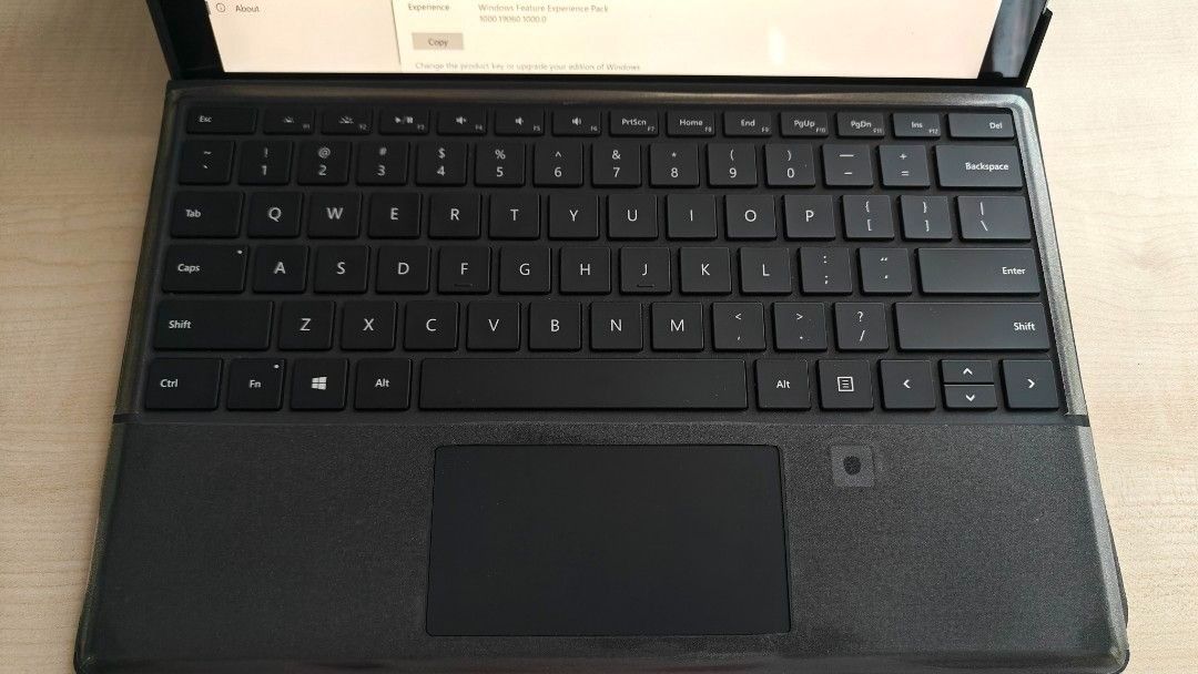 Microsoft Surface Pro 4 - Original Keyboard Cover with Fingerprint Sensor446427694126878722