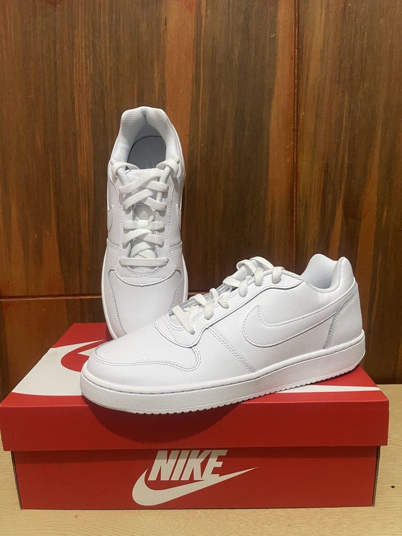 Nike ebernon low shoes (Category: Sneakers) located in Quezon City. Submitted by declutchaser (Listing ID 1433100521, Image 2). Description: - Nike Court Vision Low - Classic white color - Features Nike swoosh - Comes with original box - White laces - Minimalist design - Ideal for everyday wear.
