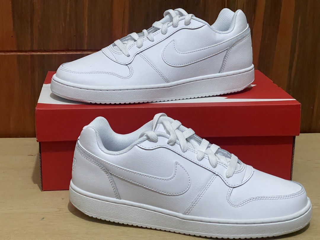 Nike ebernon low shoes (Category: Sneakers) located in Quezon City. Submitted by declutchaser (Listing ID 1433100521, Image 3). Description: - Nike Court Vision Low - Classic white color - Features Nike swoosh - Comes with original box - White laces - Minimalist design - Ideal for everyday wear.