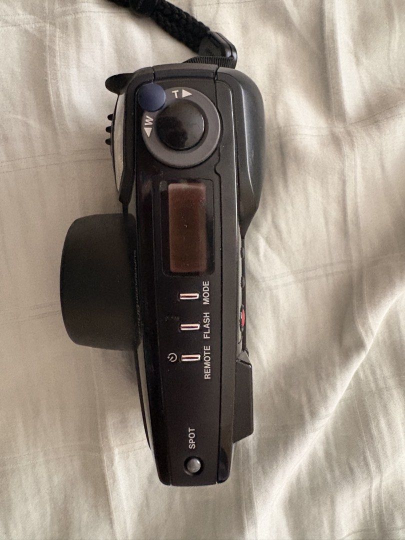 Olympus Superzoom 80 Wide Film Camera (Category: Cameras) located in Manila. Submitted by fiercephoenix.63e29d (Listing ID 1433081483, Image 2). Description: - Olympus Superzoom 80 Wide film camera - As is. No batteries. No sample shots. Not tested. - 28-80mm zoom lens - Built-in flash - Includes strap and original box - Quartz Date function - Made in Japan.