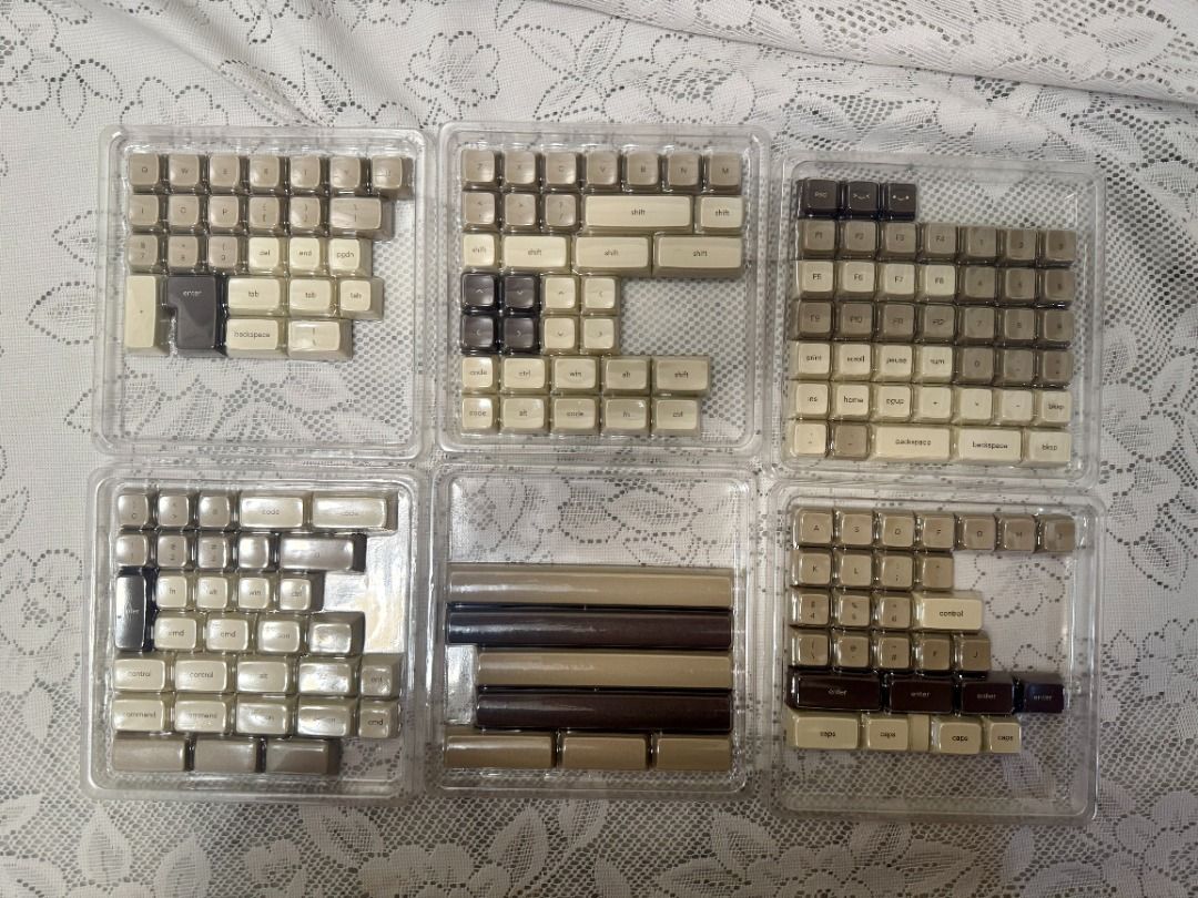 Osume Mocha Marshmallow Keycaps440583025874718722
