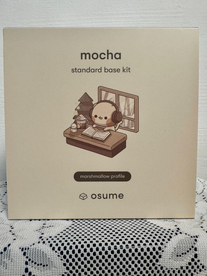 Osume Mocha Marshmallow Keycaps440583025874718721
