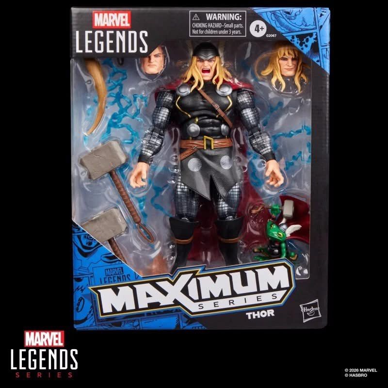 [PO] Hasbro - Marvel Legends Maximum Series - Marvel Comics - Thor (Category: Toys & Games) located in Singapore. Submitted by legionofcollectors (Listing ID 1433088412, Image 1). Description: ❌ This is a preorder item - no ready stock ❌ Eta May 2026 ❌ No bargaining / Immediate Block 1️⃣ Pls only offer if you are able to comply with the following 2️⃣ $10 non-refundable and non-transferable deposit required 3️⃣ PO is only confirmed when deposit ha