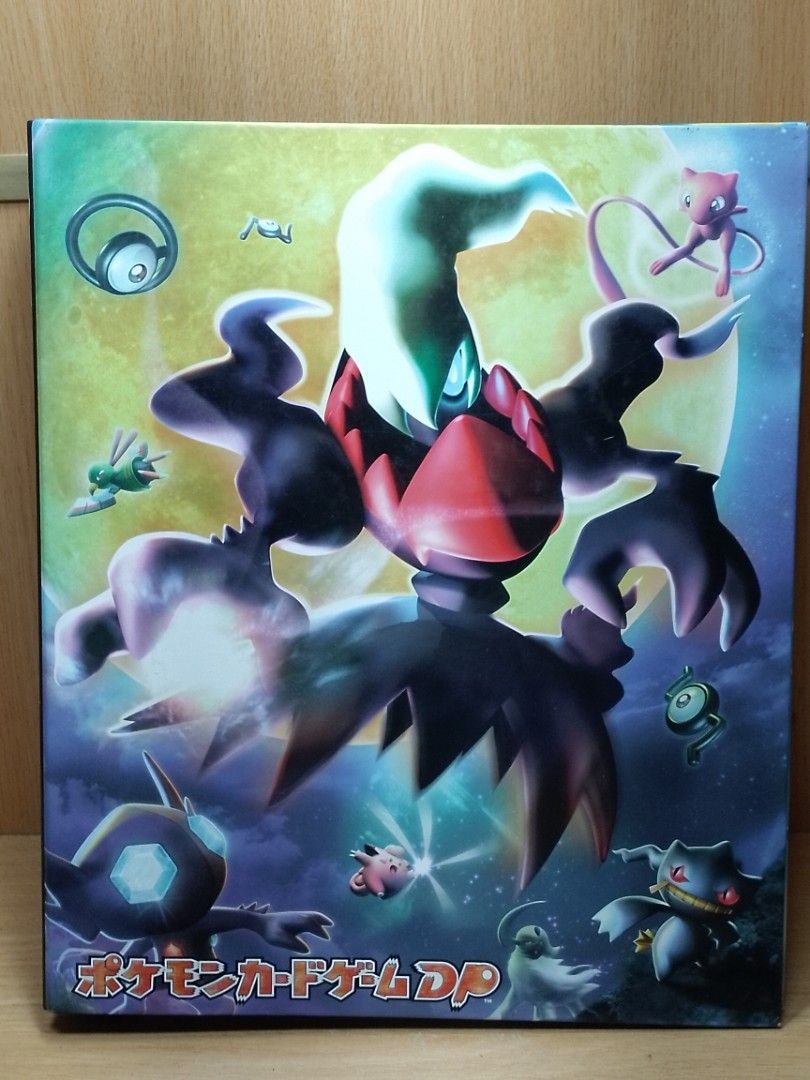 Pokemon Card Game DP Darkrai Collection Binder (Category: Trading Cards Accessories) located in Davao. Submitted by washerjeni08452 (Listing ID 1433009252, Image 1). Description: - Pokemon Card Game DP Darkrai Collection File binder - Features a vibrant Darkrai design - Includes empty card sleeves - Japanese import - Price: ₱850.43.