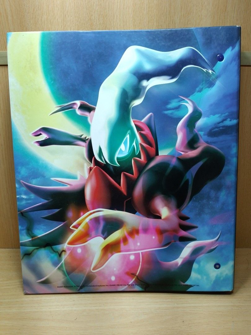Pokemon Card Game DP Darkrai Collection Binder (Category: Trading Cards Accessories) located in Davao. Submitted by washerjeni08452 (Listing ID 1433009252, Image 2). Description: - Pokemon Card Game DP Darkrai Collection File binder - Features a vibrant Darkrai design - Includes empty card sleeves - Japanese import - Price: ₱850.43.