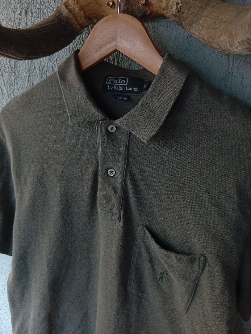 POLO Ralph Lauren polo shirts (Category: Tshirts & Polo Shirts ) located in Buhi. Submitted by thriftmehard (Listing ID 1433074273, Image 2). Description: Vintage vibe single stitches small on tag pero size pang XL.