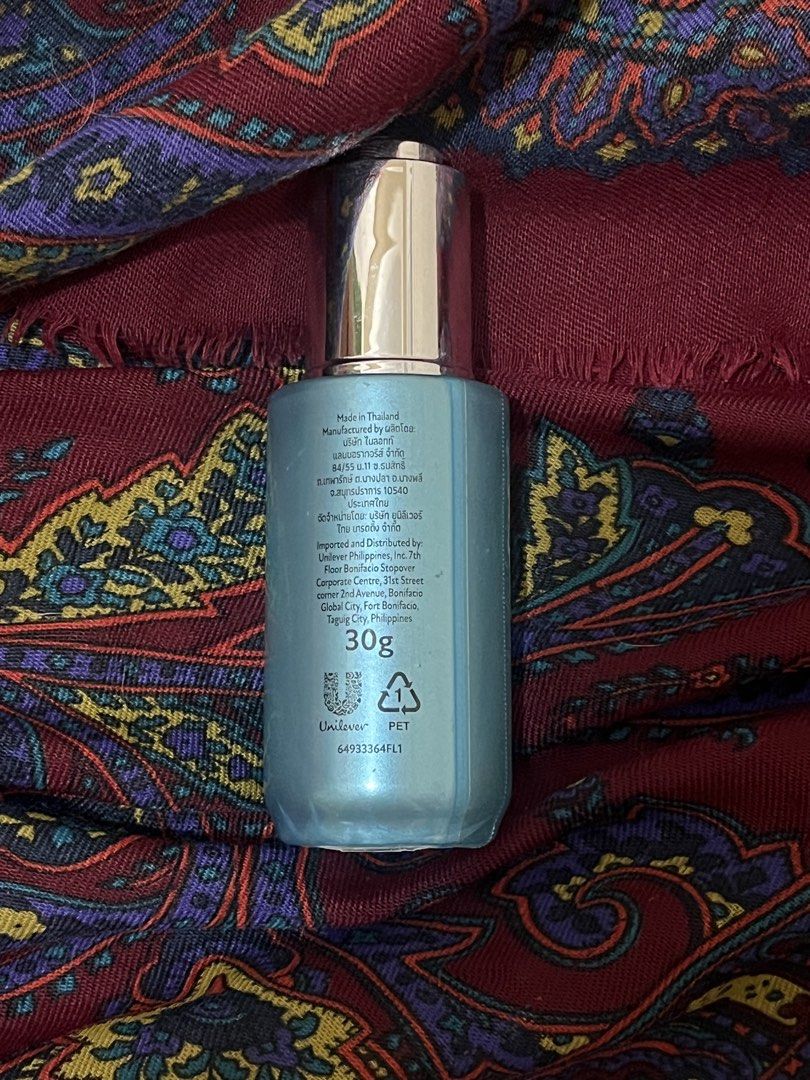 Pond's Hydra Miracle Ultimate Resilience Serum (Category: Face Care) located in Pasig City. Submitted by makexup (Listing ID 1433192232, Image 2). Description: - Pond's Hydra Miracle Ultimate Resilience Serum - Contains Cera-Hyamino - 30g bottle - Made in Thailand - Imported and distributed by Unilever Philippines.