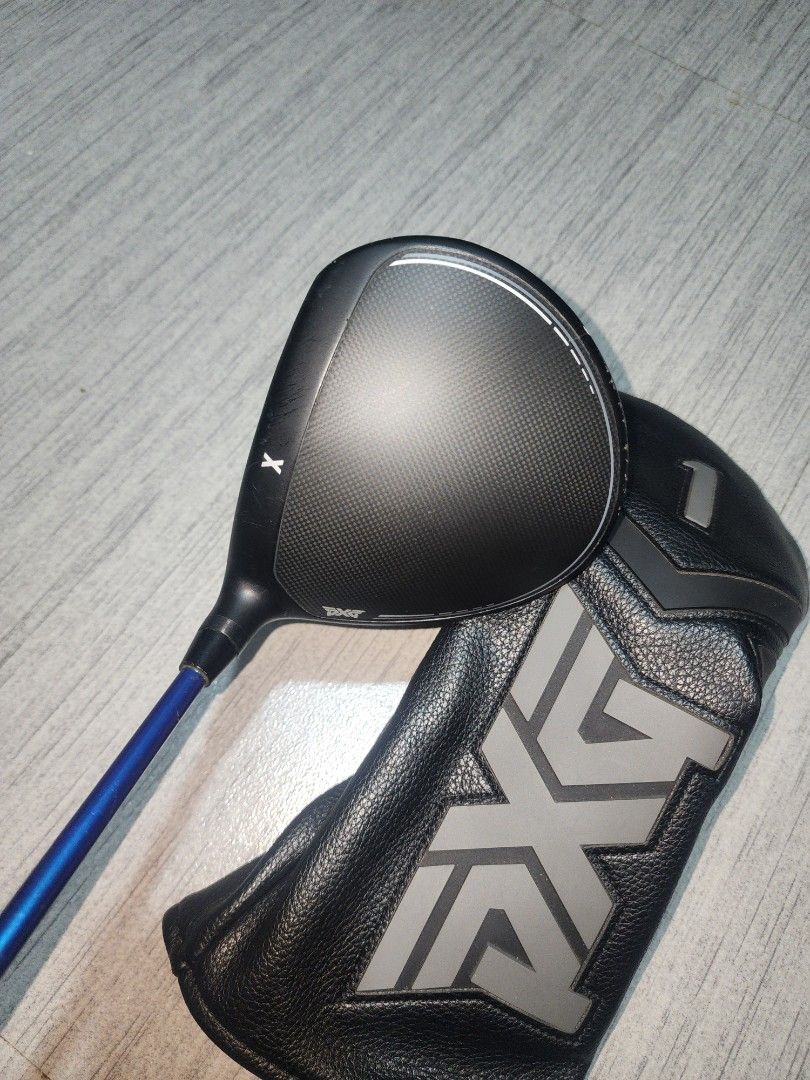 PXG 0311 XF Driver 10.5 (Category: Golf) located in Antipolo. Submitted by himr007 (Listing ID 1433121770, Image 3). Description: - PXG 0311 XF Driver - Blue Stiff 50g shaft - Little strong but lights weight. - Easy to hit and easy to fly, easy to keep Fairways. - Includes PXG headcover - Black club head with markings - 10.5 degree loft - Gray and black grip - Well-maintained conditions. .