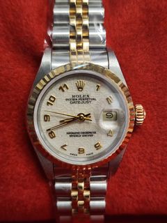 Rolex Oyster-Perpetual 126000-0004 Yellow, 名牌, 手錶 - Carousell