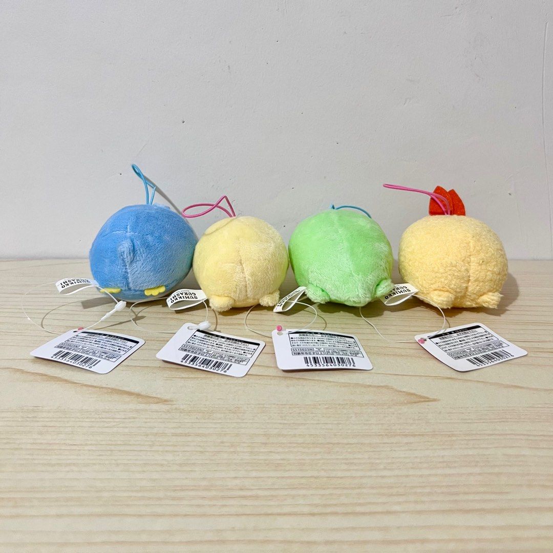 San-X Sumikko Gurashi Lying Down Mini Plush Strap/Charm approx. 6x4cm - Php 100 each (Category: Plushies & Soft Toys) located in Davao. Submitted by pandorastoybox (Listing ID 1433042897, Image 2). Description: San-X Sumikko Gurashi Lying Down Mini Plush Strap/Charm approx. 6x4cm - Php 100 each.