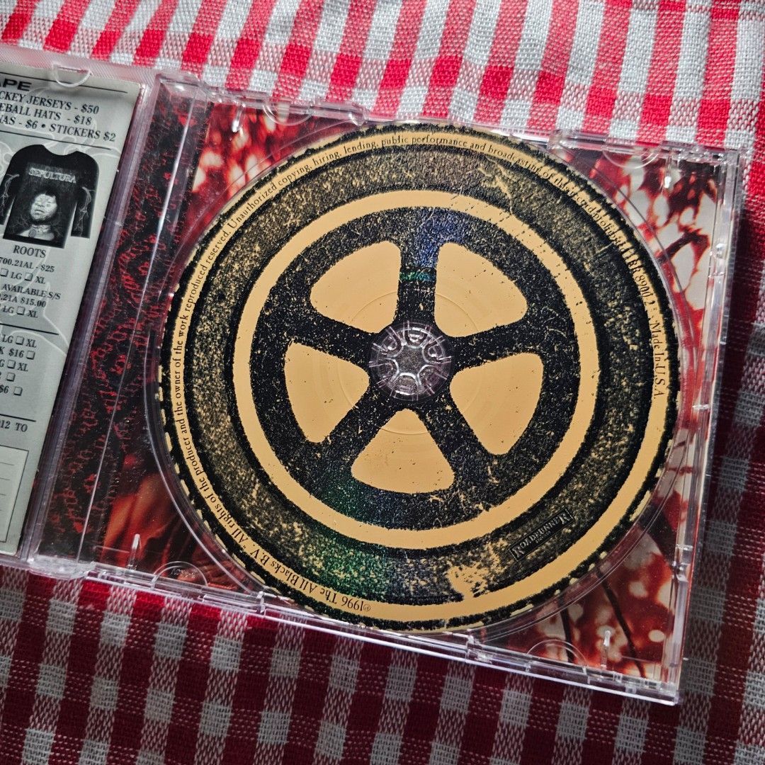 Sepultura - Roots - CD NM (Category: CDs & DVDs) located in Quezon City. Submitted by serefrenpaz (Listing ID 1433088635, Image 2). Description: Good Day Buyers! 💖💖💖Here are the PAYMENT payment options 💖💖💖 ✨1. GCash - 09164862096 ✨2. Bank Deposit - BPI, BDO, Unionbank, Landbank, Palawan, Cebuana ✨3. Paypal for international buyers 💕💕💕Meet Up Options💕💕💕 ✨1. McDo Kamias Quezon City ✨2. Jolibee Anonas Kamias Intersection ✨3. KFC Anonas Q