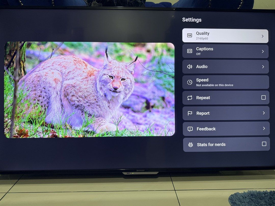 Sharp 50 android4k (Category: Tshirts & Polo Shirts) located in Kuala Lumpur. Submitted by youngdeer_d77c43 (Listing ID 1433150914, Image 2). Description: Hai 50inch android tv 018 32 31 509.