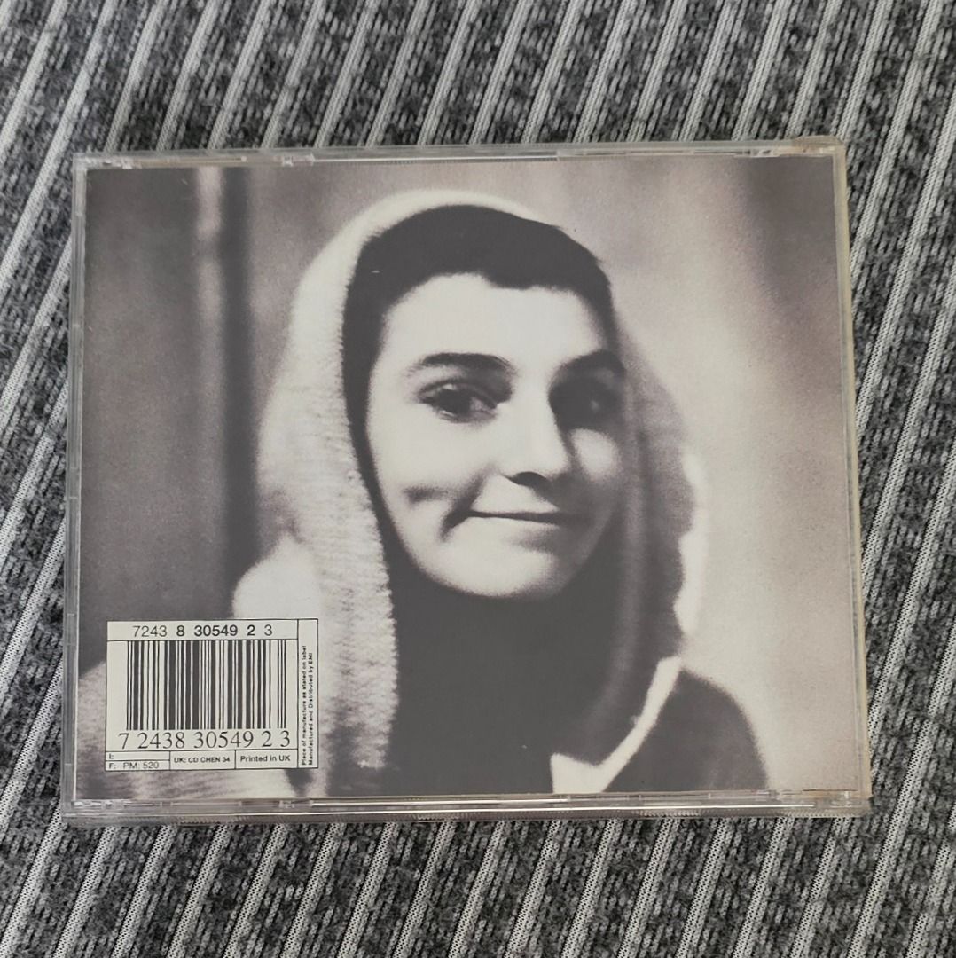 Sinead O'Connor - Universal Mother CD (Category: CDs & DVDs) located in Singapore. Submitted by strangecell (Listing ID 1433141821, Image 3). Description: Many more Various Genres: https://www.carousell.sg/p/1253907759 Disco/Funk/Soul/Easy Listening/ Lounge/Jazz/Chill-out: https://carousell.com/p/1028943398 Electronic Dance, EDM, DJ Mix: https://carousell.com/p/1035784902 *************************************** Self-collect at Area Serangoon Cent