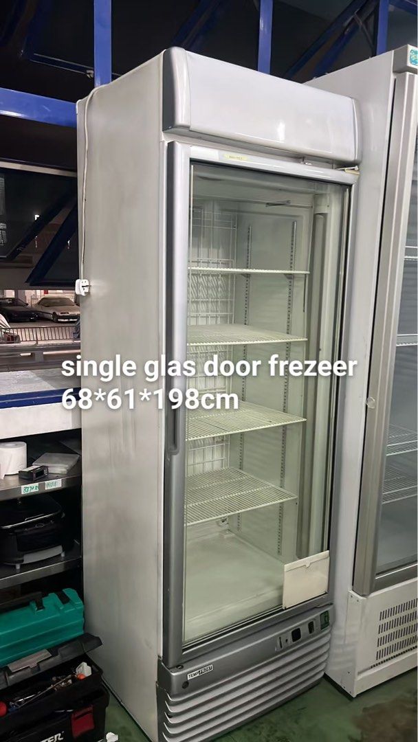 Single Glass Door Freezer, TV & Home Appliances, Kitchen Appliances ...