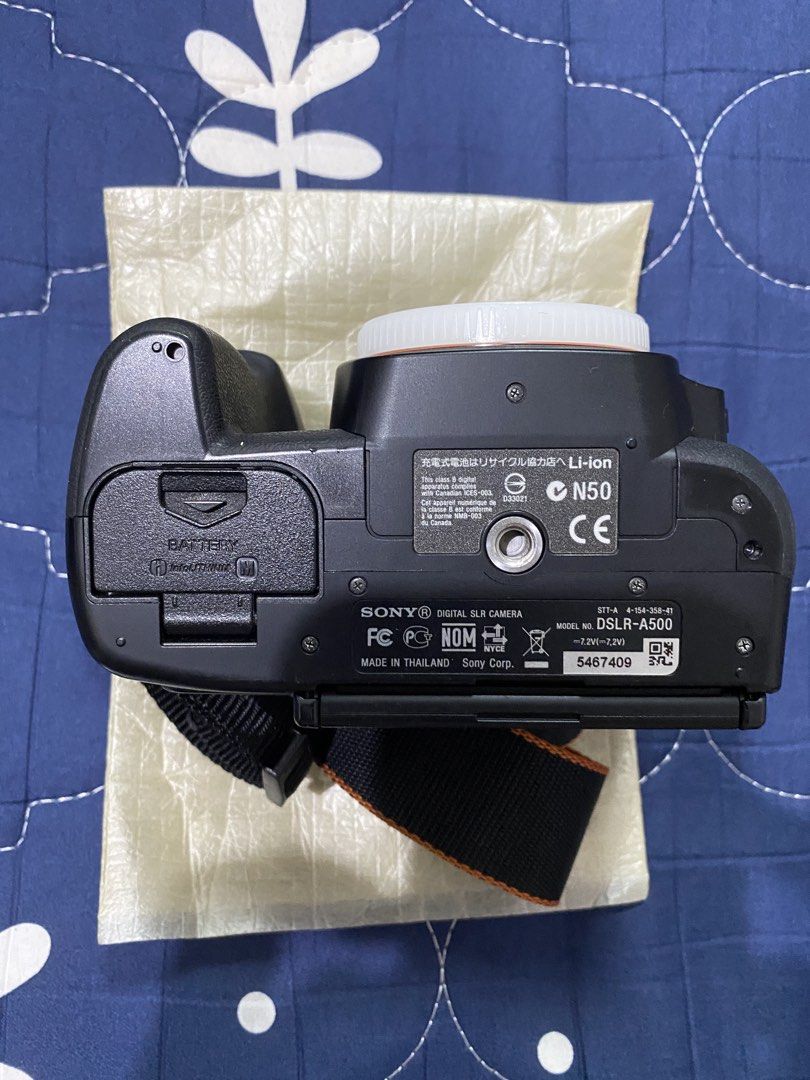 Sony Alpha a500 DSLR Camera Kit with Lenses (Category: Cameras) located in Marikina City. Submitted by vinsena (Listing ID 1433088872, Image 3). Description: - Sony Alpha a500 DSLR Camera Body - Three Lenses: - Sigma 17-70mm - Sony 18-55mm - Sony 75-300mm - Two Batteries - Charger - Two 8GB SD Cards - Tripod - Sony Camera Strap - Complete kit, ready to use. - All items included are as shown in the images. - Country of Origin: Dubai, UAE - Ideal f
