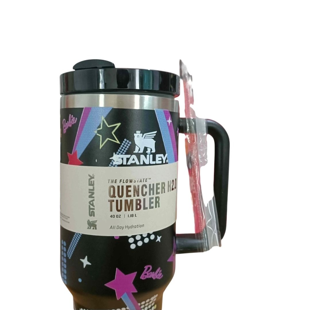 Stanley x Barbie ’80s Rockers Quencher 40 oz Tumbler - Limited Edition H2.0 (Category: Water Bottles & Tumblers) located in Kalibo. Submitted by love.zuzu (Listing ID 1433085651, Image 3). Description: brand new loc: aklan.