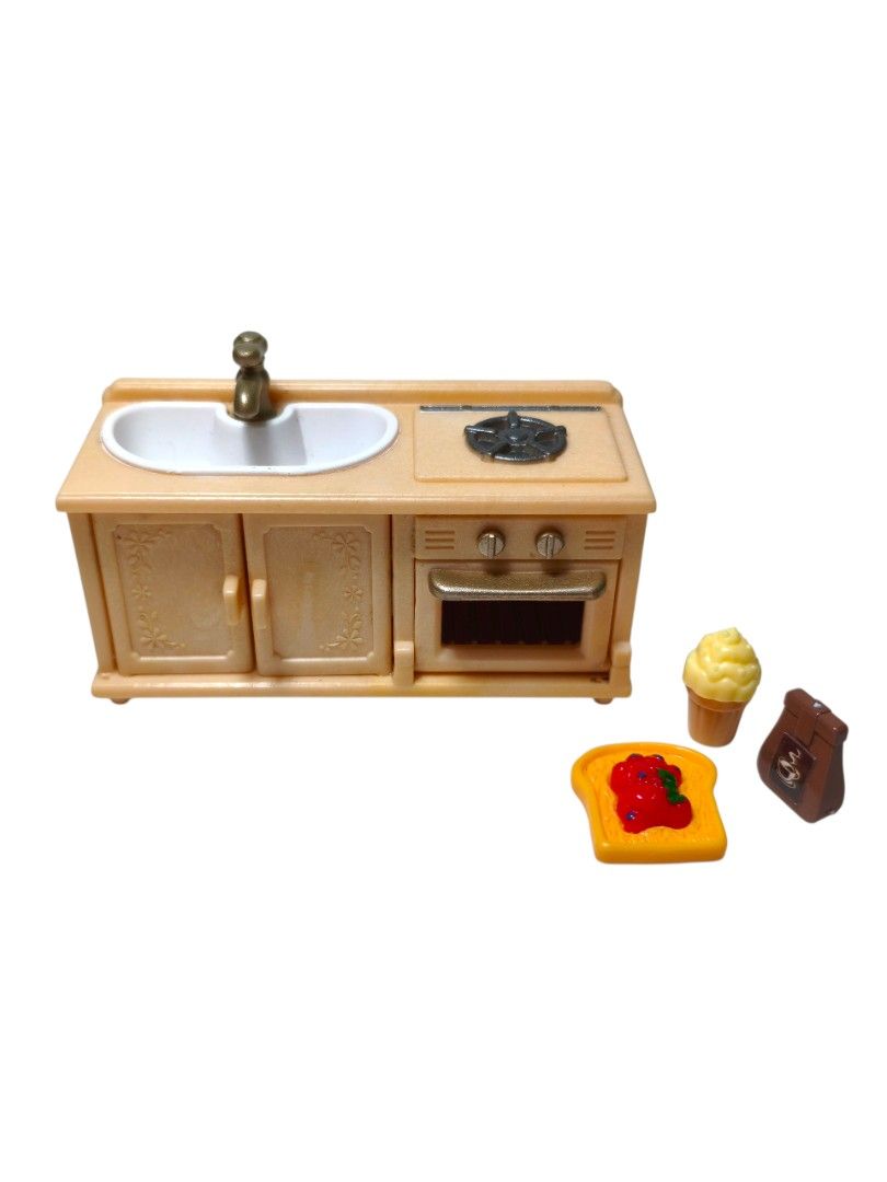 Sylvanian families toys and Re-Ment items (Category: Kids Toys) located in Manila. Submitted by thrift_aerte (Listing ID 1433151689, Image 3). Description: READ!! SINK 220 STAIRCASE 170 Chiba Prefecture Peanuts 265 FOODS 115 Shaoxing Wine with Container 115 WINE AND BAMBOO STEAMER 115 PLATES 115.