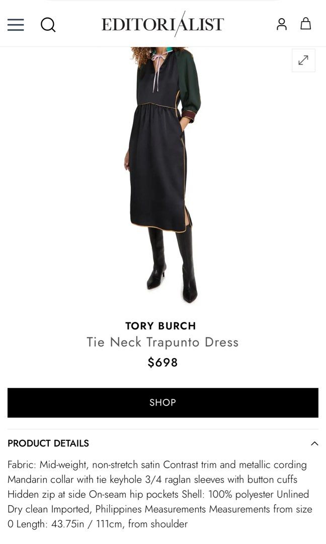 TORY BURCH (Category: Luxury Apparel) located in Lingayen. Submitted by dayanabigeru (Listing ID 1433134654, Image 1). Description: Sf co buyer Hi, welcome to Dyanara Apparel Shoppe. Every piece you’ll find here is carefully handpicked and thoughtfully curated- chosen with love to give you fresh, versatile, and trend-forward styles you’ll love wearing. 💕.