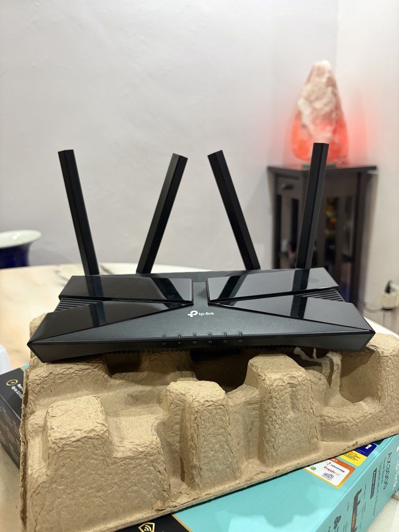 TP-Link AX3000 Dual Band Gigabit Wi-Fi 6 Router, Computers & Tech ...