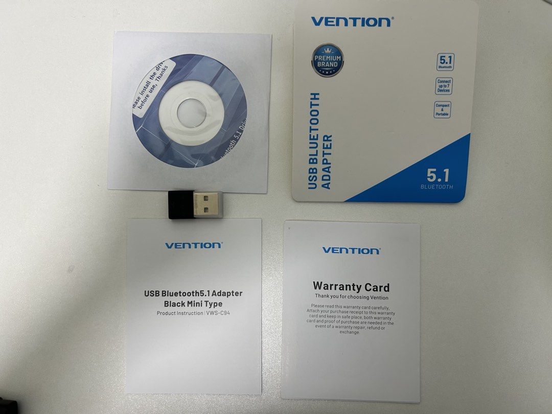Vention USB Bluetooth 5.1 Adapter460410353867171841
