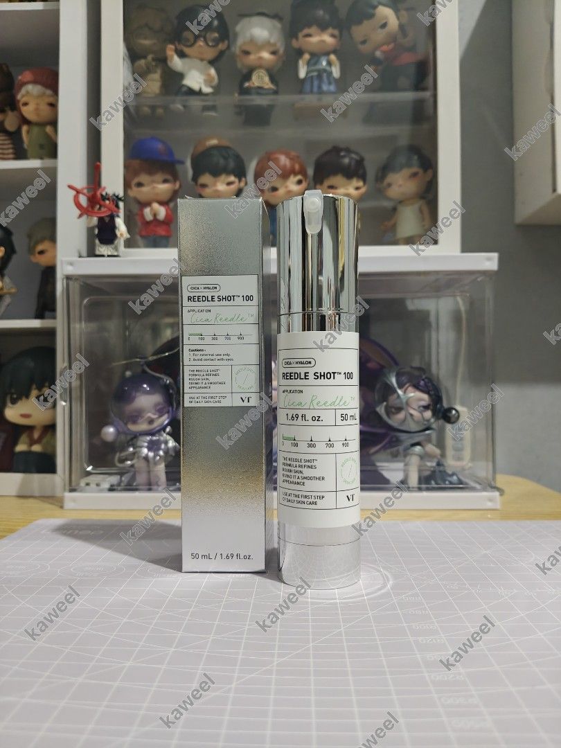VT COSMETICS Reedle Shot 100 Serum (Category: Face Care) located in Marilao. Submitted by kaweeel (Listing ID 1433195381, Image 1). Description: *decluttering *sealed, unused expiry: 09/27.