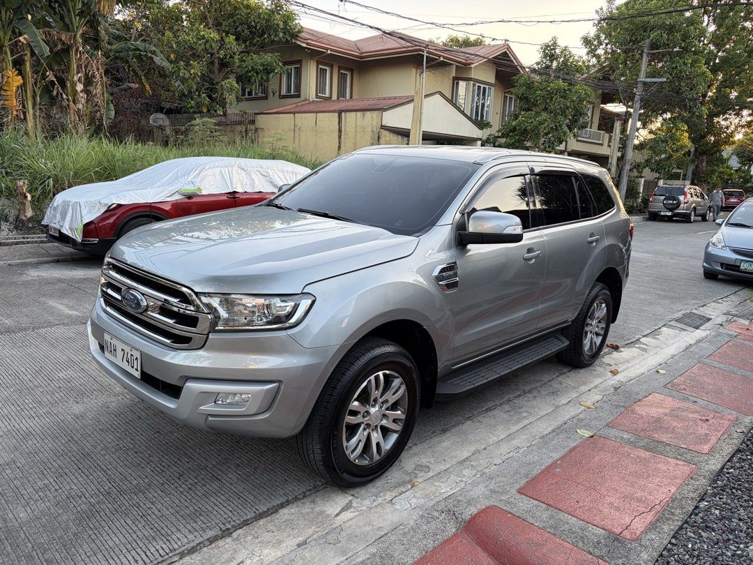 2018 Ford Everest Trend Auto (Category: Used Cars) located in Quezon City. Submitted by 0917-8131649_edsel_fausto (Listing ID 1429773750, Image 2). Description: 2018 Ford Everest Trend A/T 1st owner (NOT BANK REPO) Documents on hand Updated registration 68,830 kms mileage 100% LEGIT AND ORIGINAL. Written MONEYBACK WARRANTY given upon purchase. Willing to be scanned by OBD for the verification and authenticity of the mileage and the vehicles overa