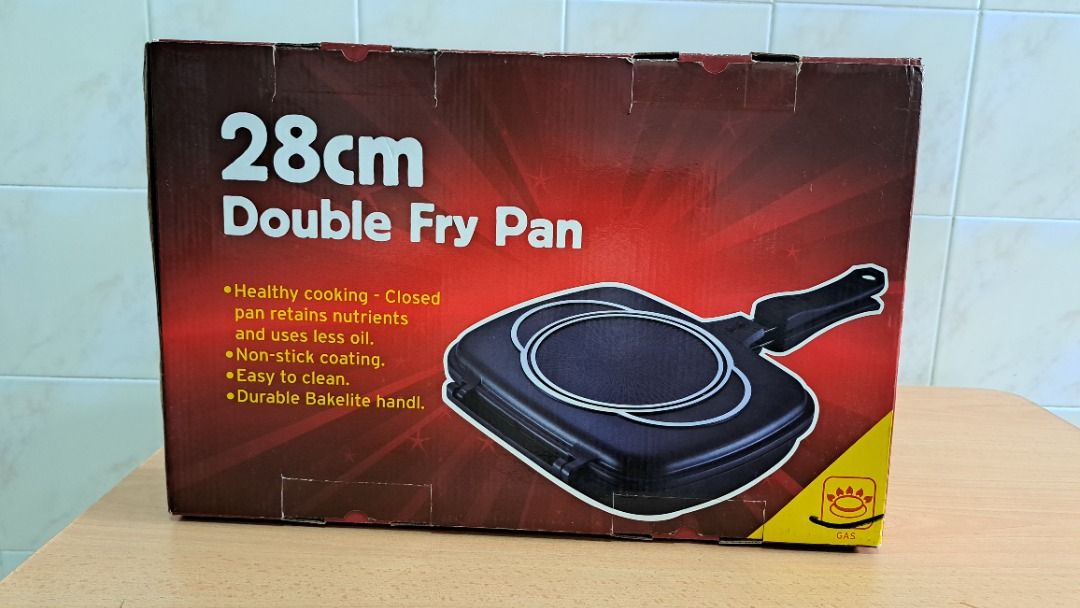 28cm Double Fry Pan - Brand New