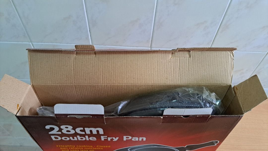 28cm Double Fry Pan - Brand New444181262611271682