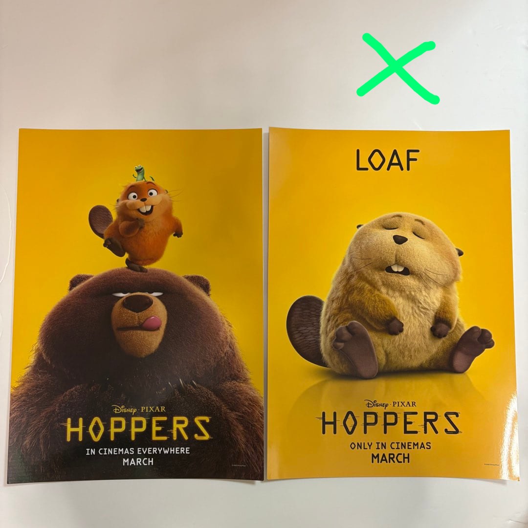 全新 HOPPERS 電影海報 電影 熊 點點蛇 蜥蜴 皮克斯 Pixar 狸想奇兵 狸想世界 彼思 迪士尼 Disney Pixar ...