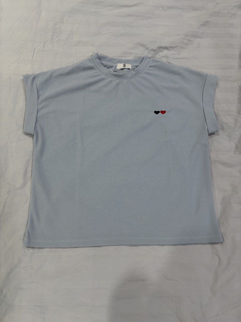 A21shop Light Blue T-shirt (Category: Shirts) located in Manila. Submitted by secondcycle.ph (Listing ID 1429736822, Image 1). Description: A21shop T-shirt PHP 500 (strictly LP) Brand: A21shop Condition: Brand new with tags Size: Free size Color: Light blue Desc: From Thailand RFS: Selling for my mom Delivery fee shouldered by buyer.